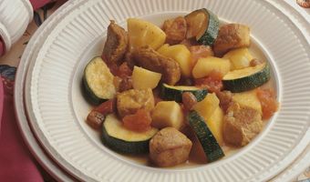 Lamsvlees met courgette
