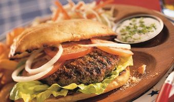 Quater-pound hamburger 