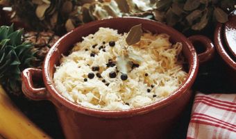 Zuurkool met cranberry’s 