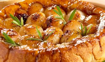 Sjalotten tarte tatin