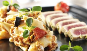 Pastasalade mediterrane tonijn