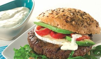 Tartaarburger met geitenkaas