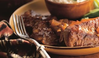 Stoofpot met ketjap en gember