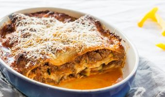 Lasagne met paprika