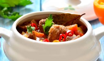 Goulashsoep uit Hongarije