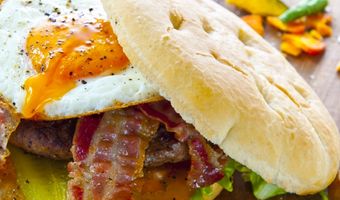 Burger Sunny-side up 