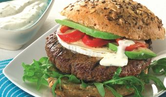 Tartaarburger geitenkaas