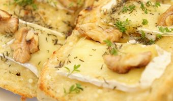 Ciabatta met brie uit de oven