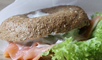 Bagel Cream Cheese Gerookte Zalm