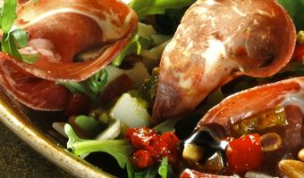 Salade met Coppa di Parma