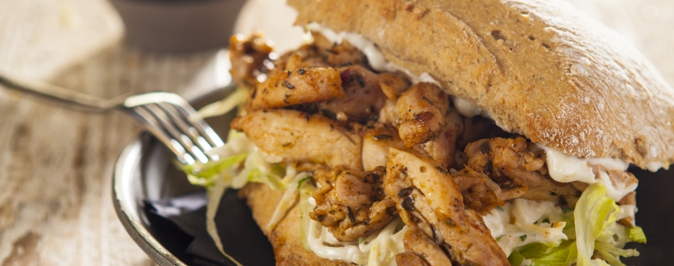 Cajun chicken sandwich 