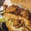 Cajun chicken sandwich 