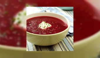Rode bietensoep