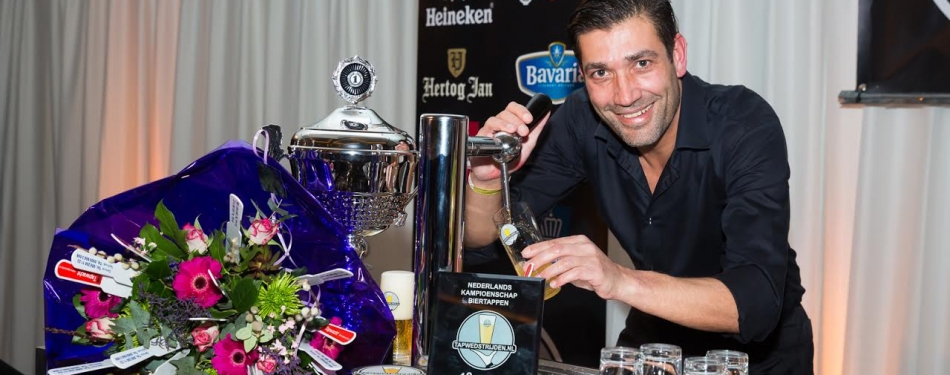 Raymond Hardy is Nederlands Kampioen Biertappen