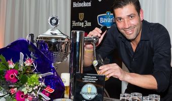 Raymond Hardy is Nederlands Kampioen Biertappen