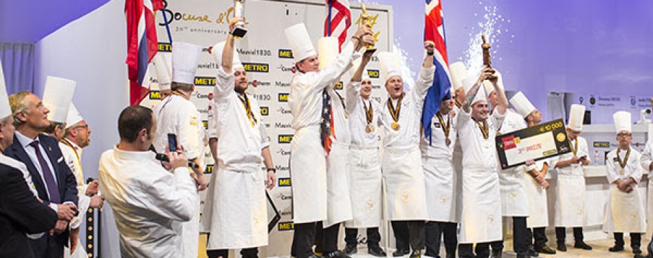 Nederlands team eindigt als elfde bij Bocuse d'Or