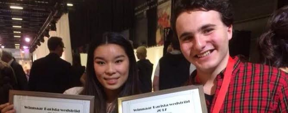 Studenten Alfa-college zijn beste barista van Noord-Nederland