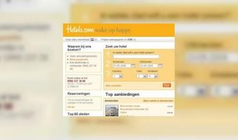 Hotels.com passeert grens