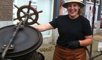 Bakkersvak 2017 in beeld: tosti-ijzer gemaakt van een putdeksel