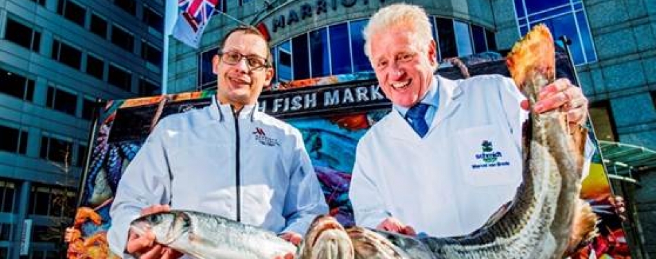 Het Rotterdam Marriott Hotel presenteert Schmidt Fresh Fish Market