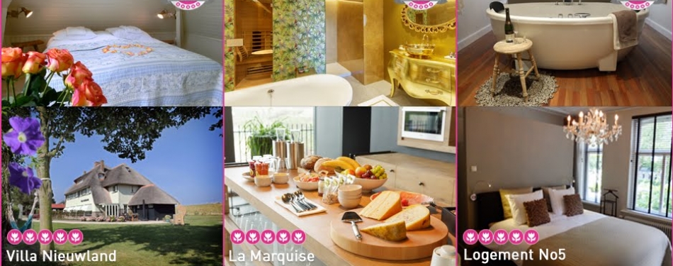 Nominaties Beste Bed & Breakfast van Nederland bekend