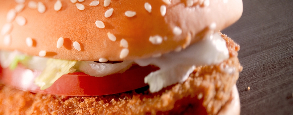 V-label voor Veggieburger McDonalds