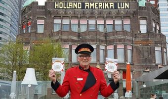 Eigen stroopwafel voor Hotel New York