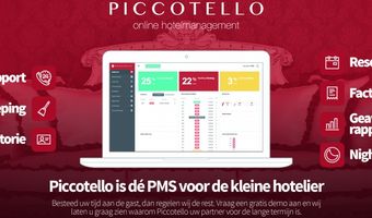 Piccotello is dé PMS voor de kleine hotelier en B&B's