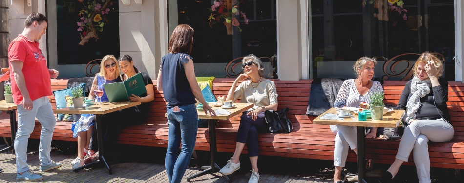 Coffeelicious Dordrecht heeft eindelijk terras