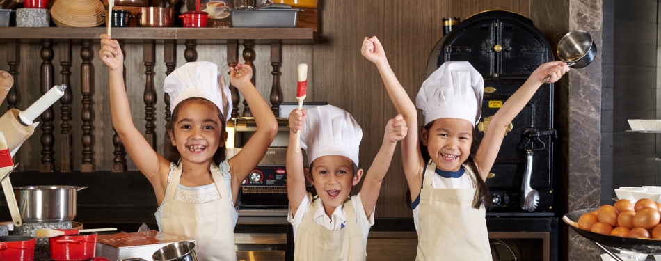 Hotel laat kinderen voor hun ouders koken