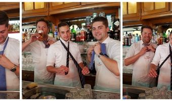 Rotterdams café geeft bier weg in ruil voor stropdas