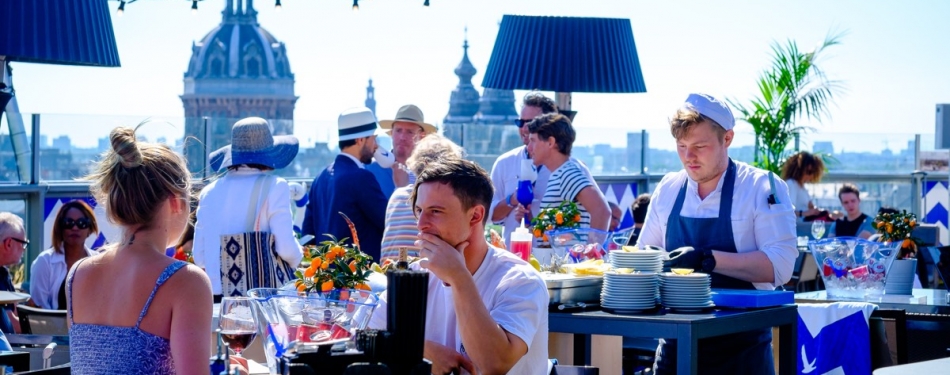 SkyLounge Amsterdam uitverkoren tot het beste terras van Nederland