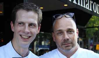 Chef Jan van Dobben mede-eigenaar van sterrenrestaurant Amarone Rotterdam