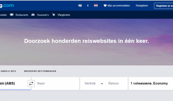 Booking.com expirementeert met vluchten, huurauto's en restaurants
