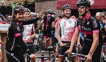 Wielertocht langs Hudson restaurants voor het goede doel