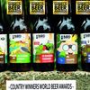 Bird Brewery wint 5 keer goud bij World Beer Awards