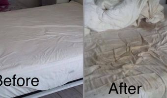 Ravage na vertrek Airbnb-huurder