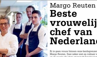 De RestaurantKrant: Margo Reuten, bier en spijscombinaties en een wildposter
