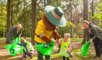 Landal GreenParks ruimt zwerfafval op