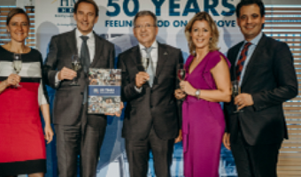 Gouden jubileum voor HMSHost op Schiphol