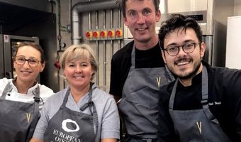 Chefkok Bas Oonk van Restaurant Basaal uit Den Haag gastchef in Gibraltar