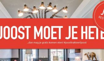 Gratis eten voor alle 'Joosten' in Amsterdams restaurant
