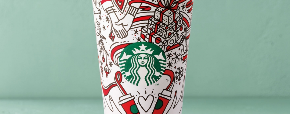 Starbucks introduceert de kerstcup