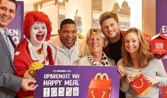 McDonald's maakt 10.358 overnachtingen mogelijk voor ouders met zieke kinderen