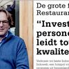 De RestaurantKrant: interview Restaurant Blauw, Horeca 100 en inkooptips