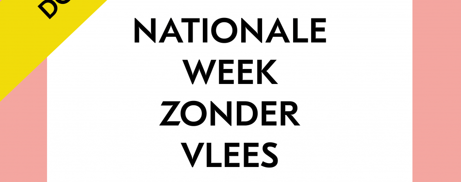 Een week zonder vlees