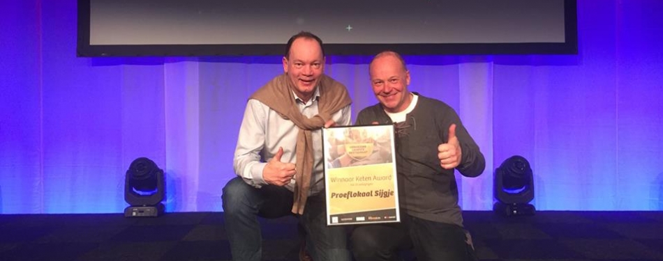 Proeflokaal Sijgje winnaar verkiezing Leukste Restaurant 2018