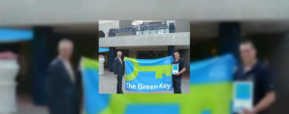 Green Key voor Hotel Carlton De Brug