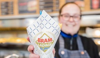 Actie van Bram Ladage: friet voor vijftig cent