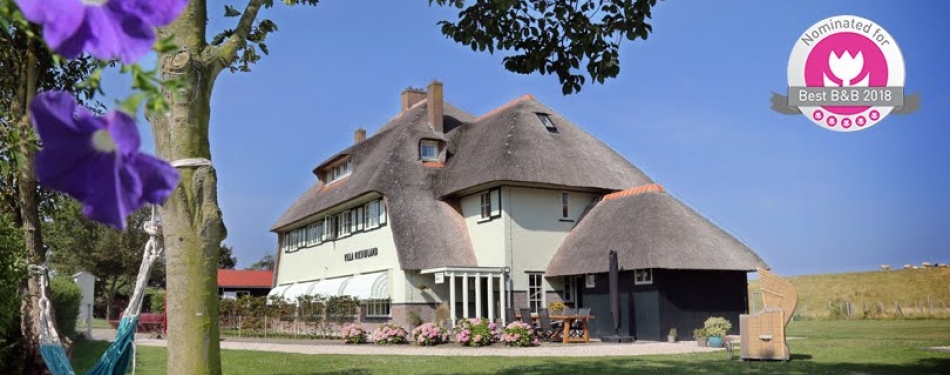 Nominaties ‘Beste B&B van Nederland 2018’